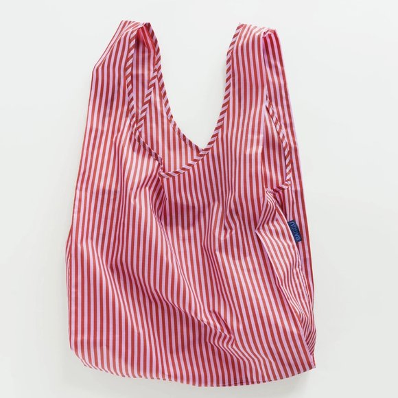 NWOT Standard Baggu - Cerise Stripe (Afternoon Stripes) - Picture 1 of 7